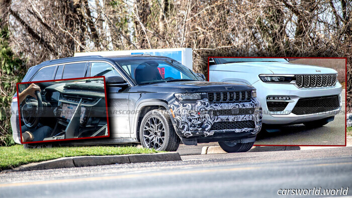 El Lavado de Cara del Jeep Grand Cherokee 2026 Revela un Nuevo Interior | Carscoops